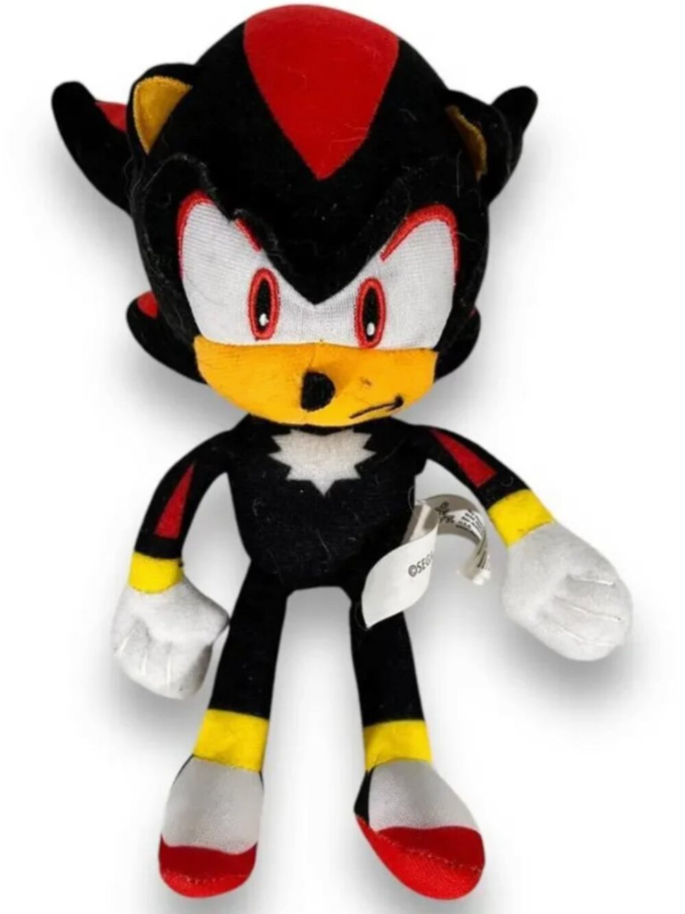 Shadow the Hedgehog Plush Sonic Sega Black Stuffed Animal Toy 9 Inch